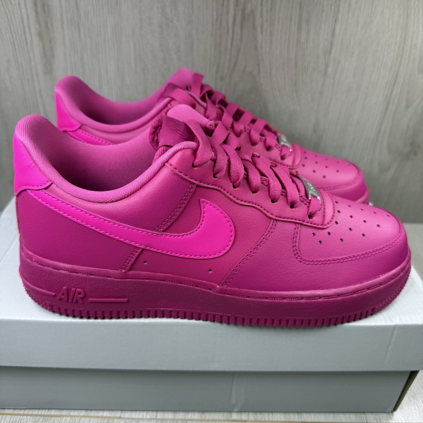 Nike Air Force 1 Low ‘07 Trainers Fireberry Pink Size UK5.5 US8 EU39 DD8959-600