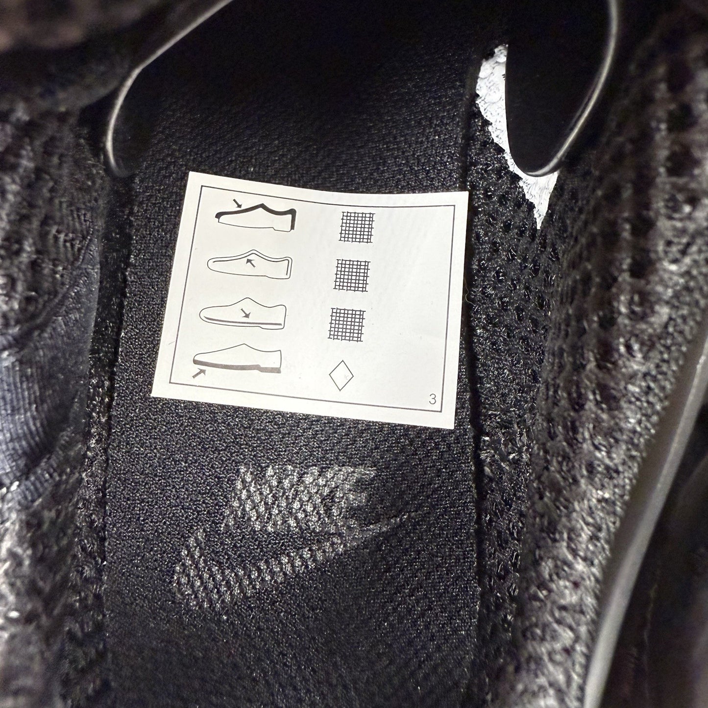 Nike Air Presto Trainers Triple Black Size UK3.5 US4 EU36 CT3550-003