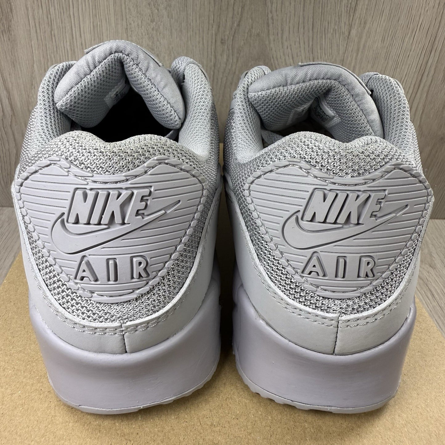 Nike Air Max 90 Trainers Recraft Wolf Grey Size UK7 US8 EU41 CN8490-001