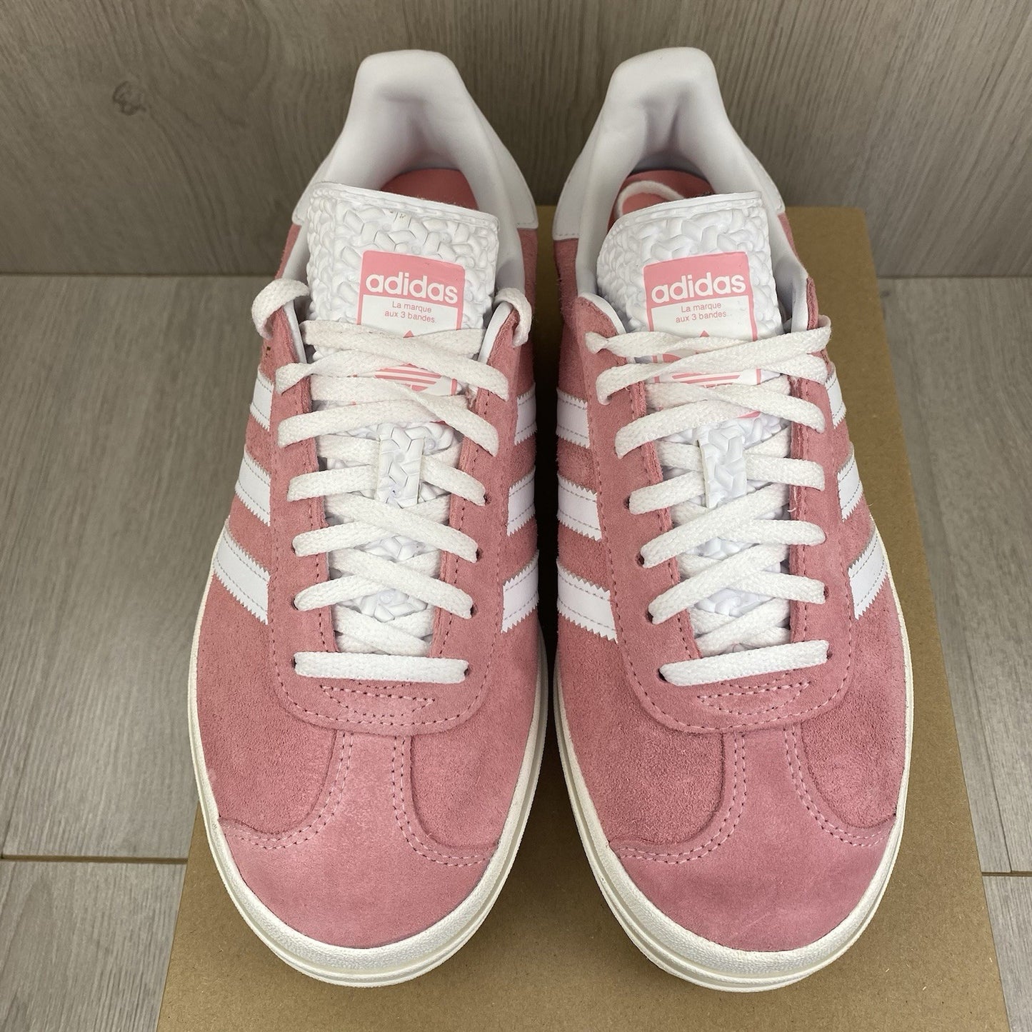 Adidas Gazelle Bold Trainers Pop Pink White Size UK5.5 US7 EU38 2/3 IG9653