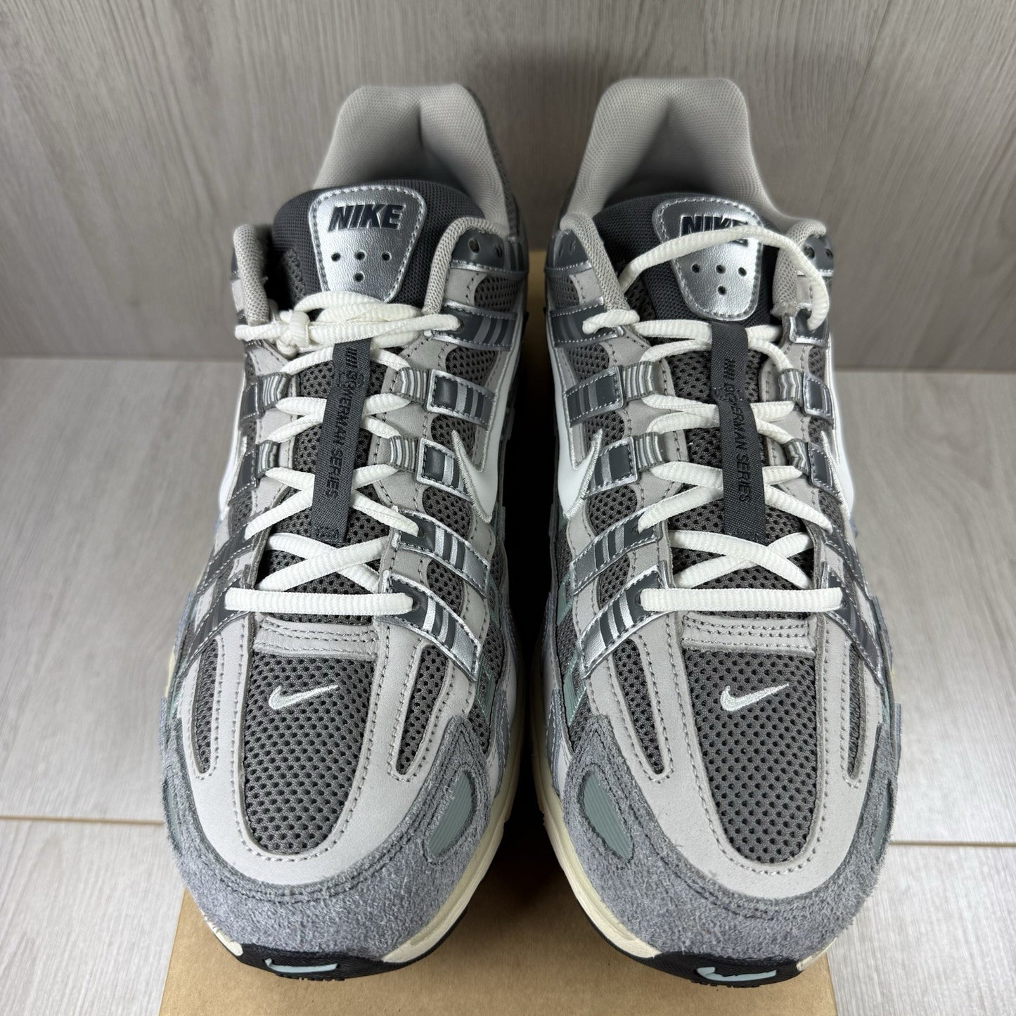 Nike P-6000 Trainers Flat Pewter Size UK9.5 US10.5 EU44.5 FN7509-029