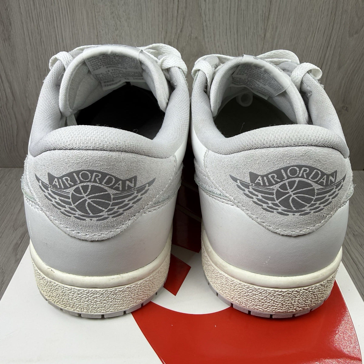 Nike Air Jordan 1 Low 85 Trainers Neutral Grey Size UK9 EU44 FB9933-10011