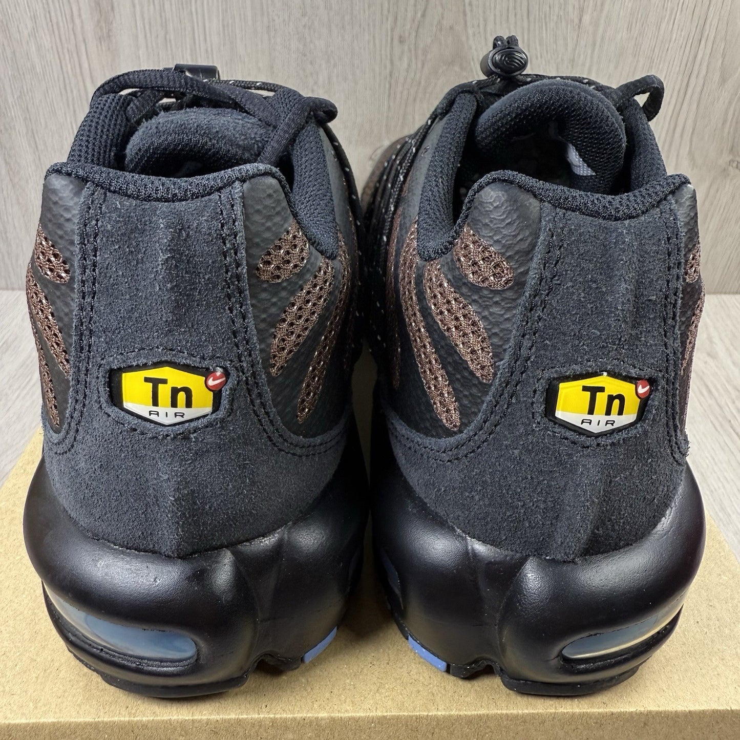 Nike Air Max Plus Utility Trainers Baroque Brown Size UK10 US11 EU45 FD0670-201