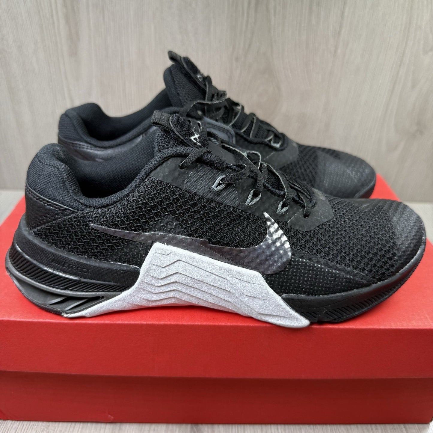 Nike Free Metcon 7 Trainers Black Smoke Grey Size UK5 US7.5 EU38.5 CZ8280-010