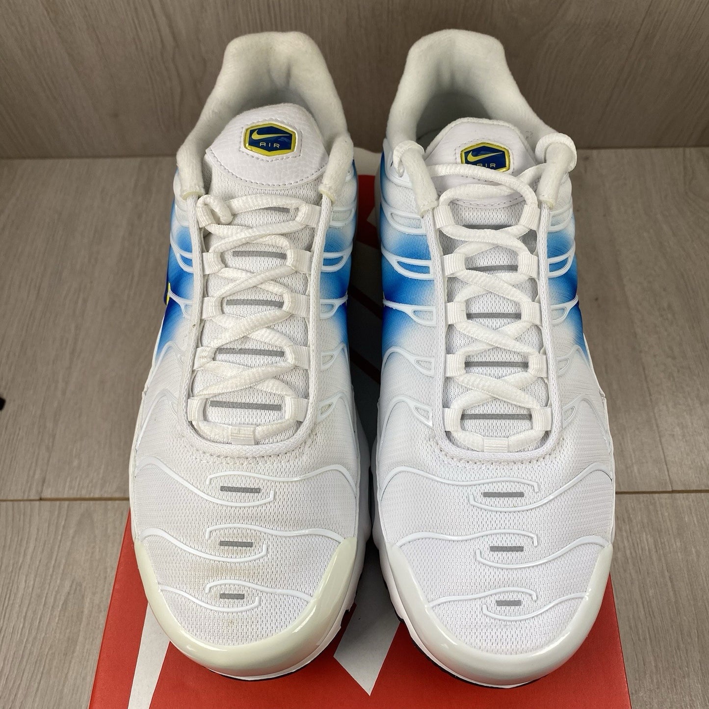Nike TN Air Max Plus Trainers Spray Paint Blue Size UK7 US8 EU41 DX8962-100