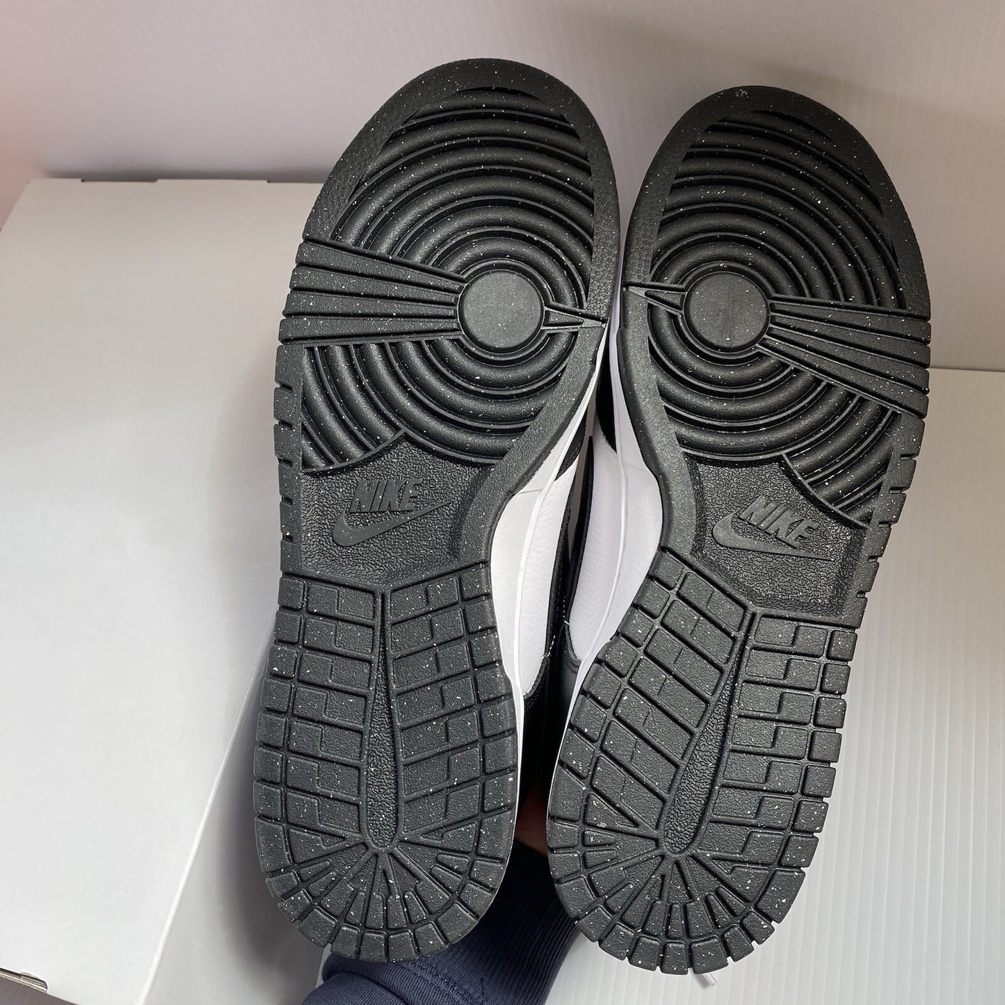 Nike Dunk Low ID Trainers Shoes Panda Size UK10.5 US11.5 EU45.5 D07413-991 NEW