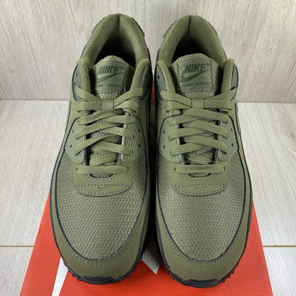 Nike Air Max 90 Trainers Shoes Green Black Size UK7.5 US8.5 EU42 HQ3828-200 NEW