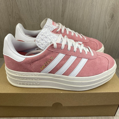 Adidas Gazelle Bold Trainers Pop Pink White Size UK5.5 US7 EU38 2/3 IG9653