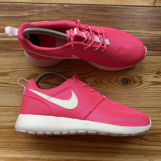 Nike Roshe Womens Trainers Pink White UK5 US5.5 EU38 599729-611 2016 RARE NEW