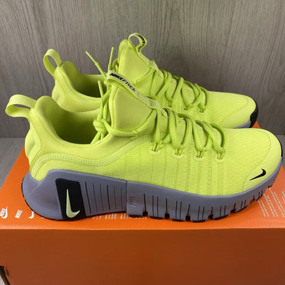 Nike Free Metcon 6 Trainers Light Lemon Twist Size UK7 US8 EU41 FJ7127-700 🆕✅