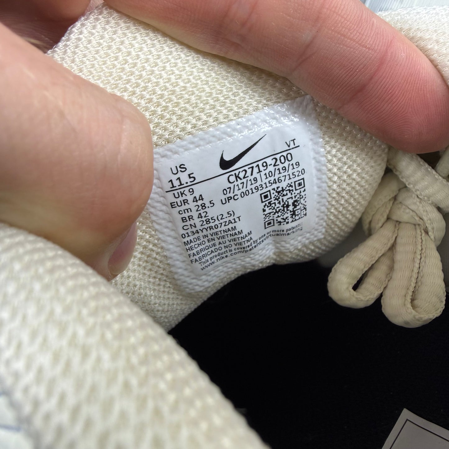 Nike Air VaporMax 360 'Cream'