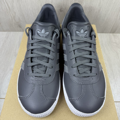 Adidas Originals Gazelle Trainers Grey White Size UK4.5 US5 EU37 1/3 GY8178
