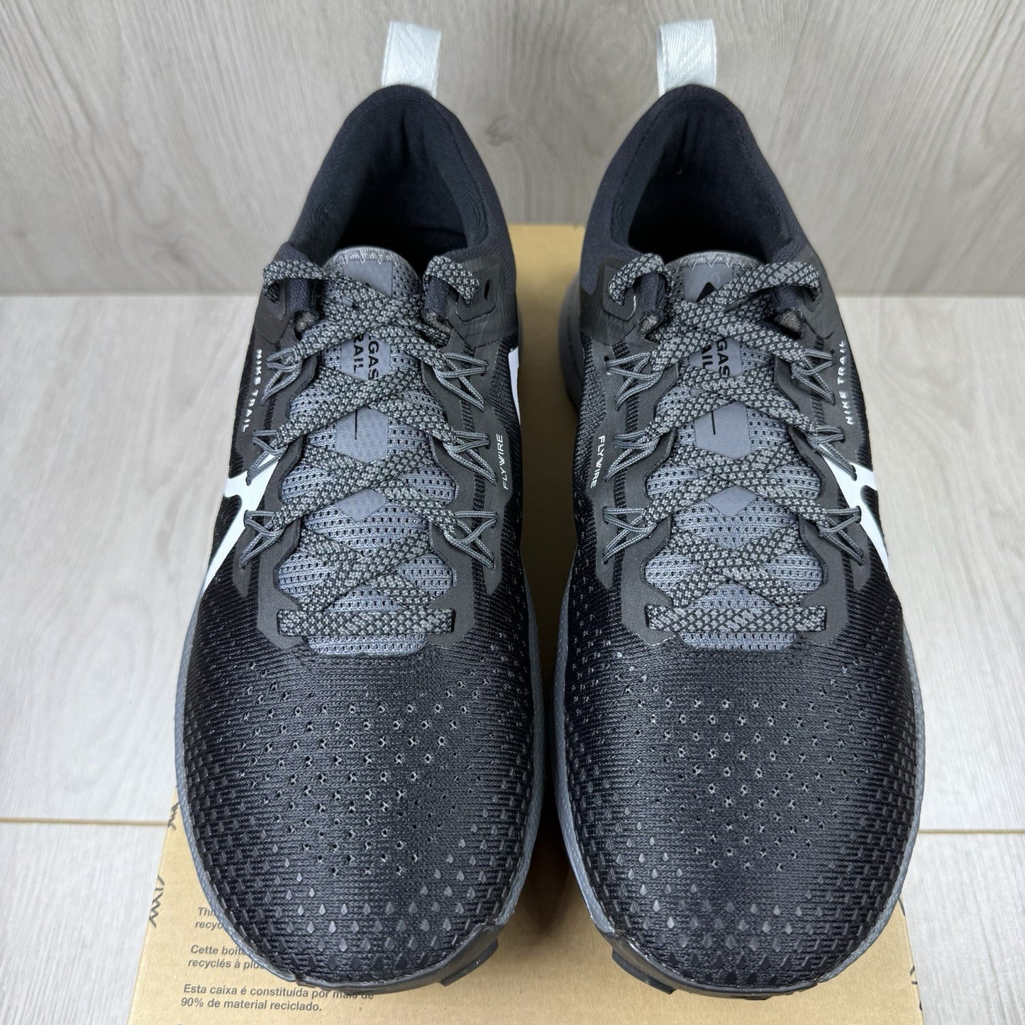Nike React Pegasus Trail 4 Trainers Black Dark Grey UK5.5 US6 EU38.5 DJ6158-001