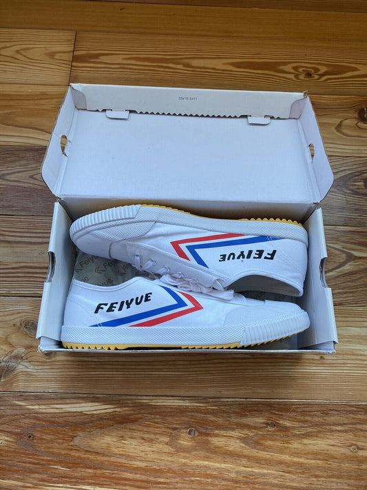 Feiyue Fe Lo 1920 Mens Trainers Canvas White UK11 US12 EU45 3433991070 2022 NEW