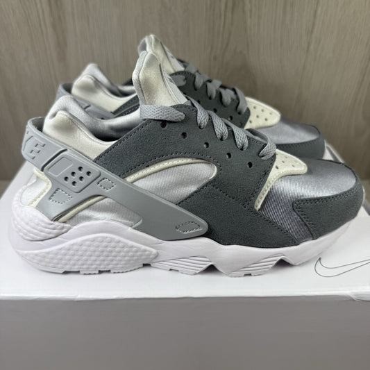 Nike ID Air Huarache Trainers White Grey Size UK5 US7.5 EU38.5 FD9782-900