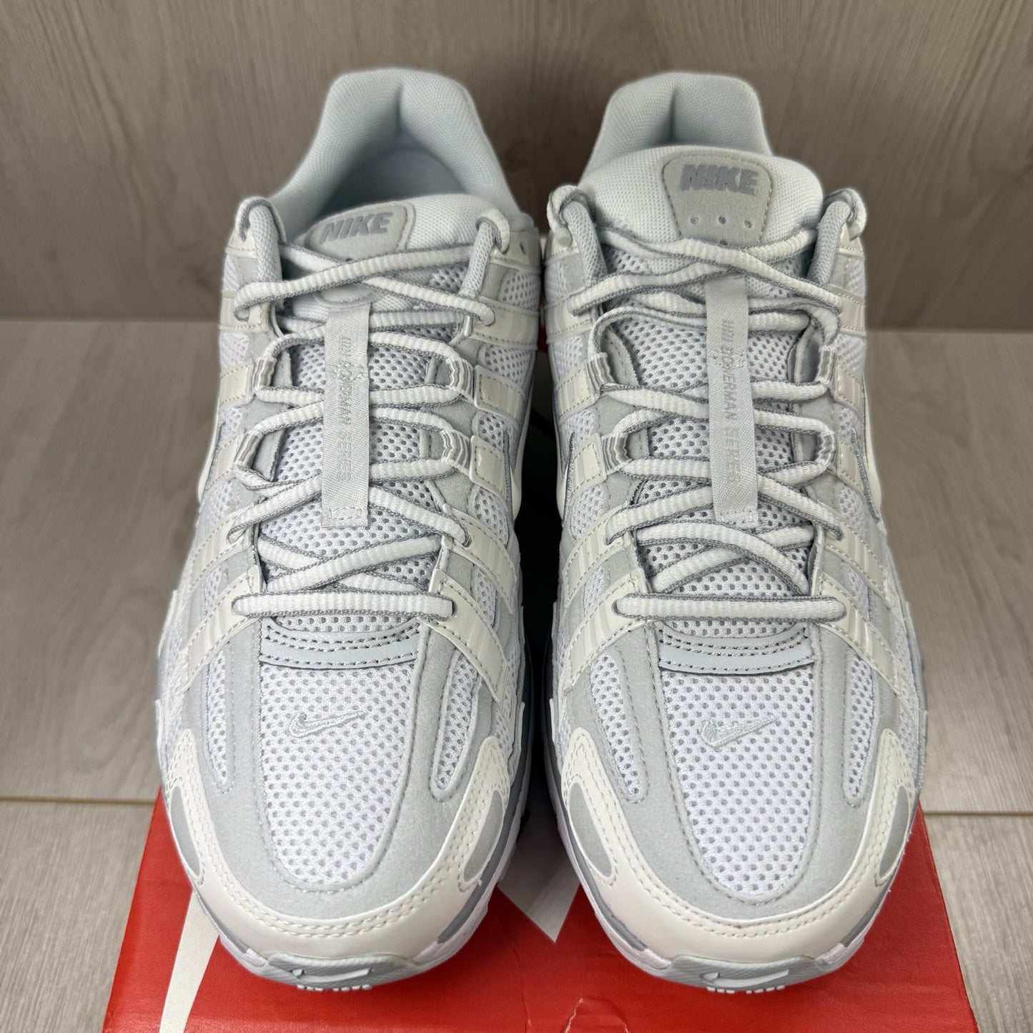Nike P-6000 Trainers Summit White Pure Platinum Size UK7 US9.5 EU41 FV6603-101