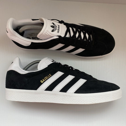 Adidas Originals Gazelle Mens Trainers Black UK 10 US 10.5 EU 44 2/3 BB5476 NEW