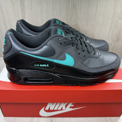 Nike Air Max 90 Trainers Black Clear Jade Size UK10.5 US11.5 EU45.5 IF0670-002