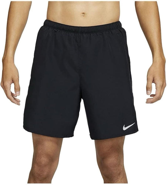 Nike Dri-Fit Challenger 2-in-1 Shorts 7" Size XL Extra Large Black CZ9060-010