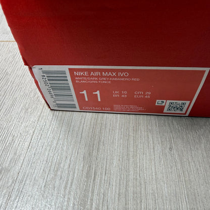 Nike Air Max IVO White Habanero Red