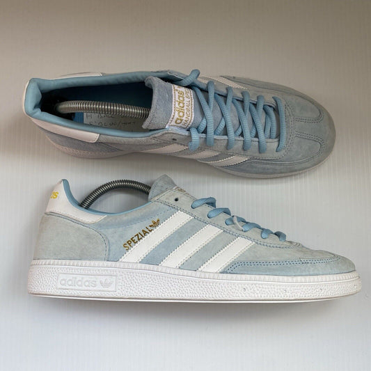 Adidas Handball Spezial Mens Trainers Blue White UK9 US9.5 EU43 1/3 GZ8327 NEW