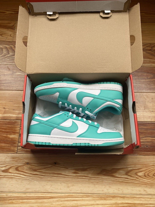 NIKE DUNK LOW CLEAR JADE Men’s Trainers UK11.5 US12.5 EU47 DV0833-101 2023 NEW