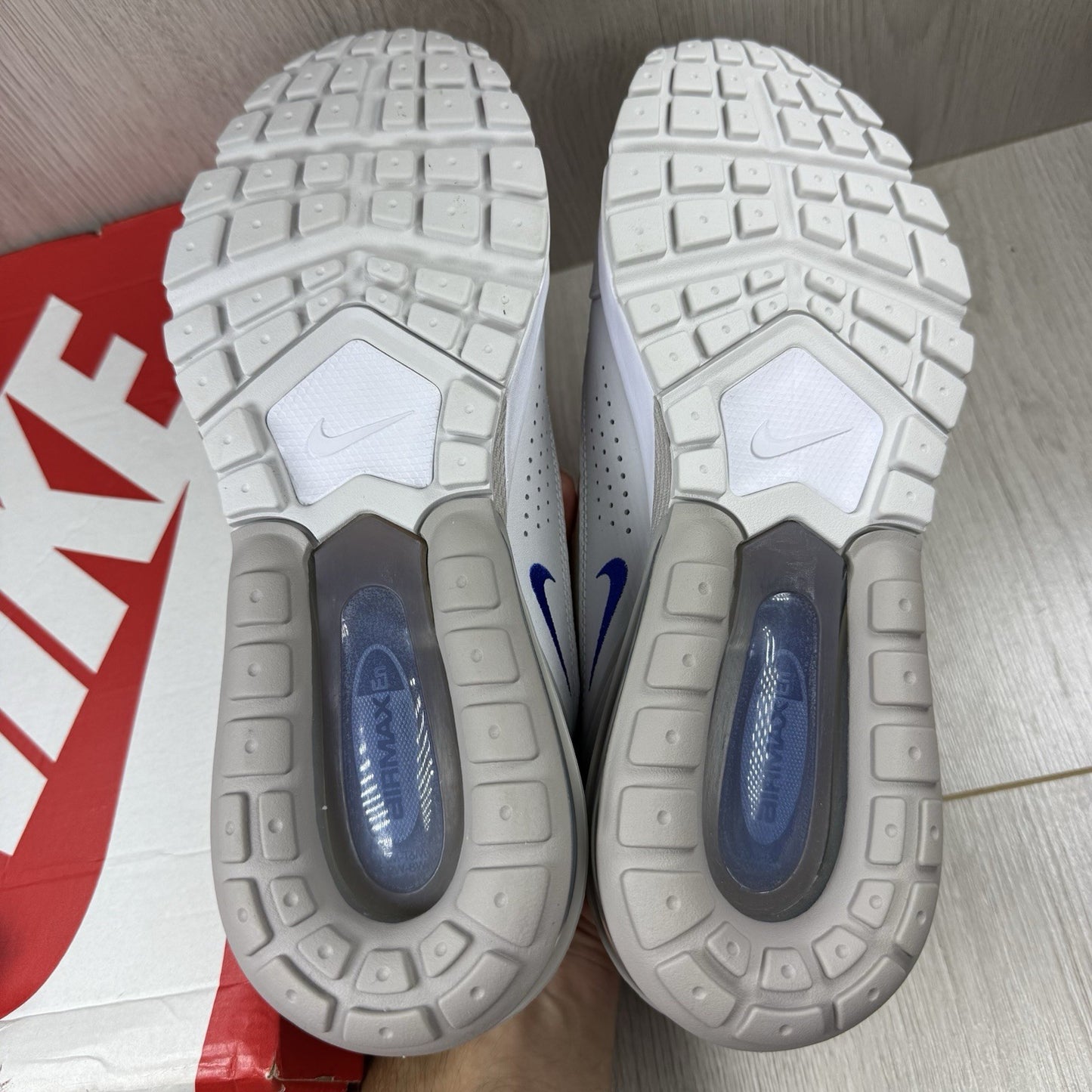 Nike Air Max Pulse Trainers Summit White Blue Size UK7 US8 EU41 HQ2573-100