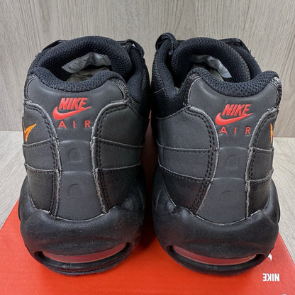 Nike Air Max 95 Trainers Black Red Safety Orange UK6.5 US7.5 EU40.5 FZ4626-002