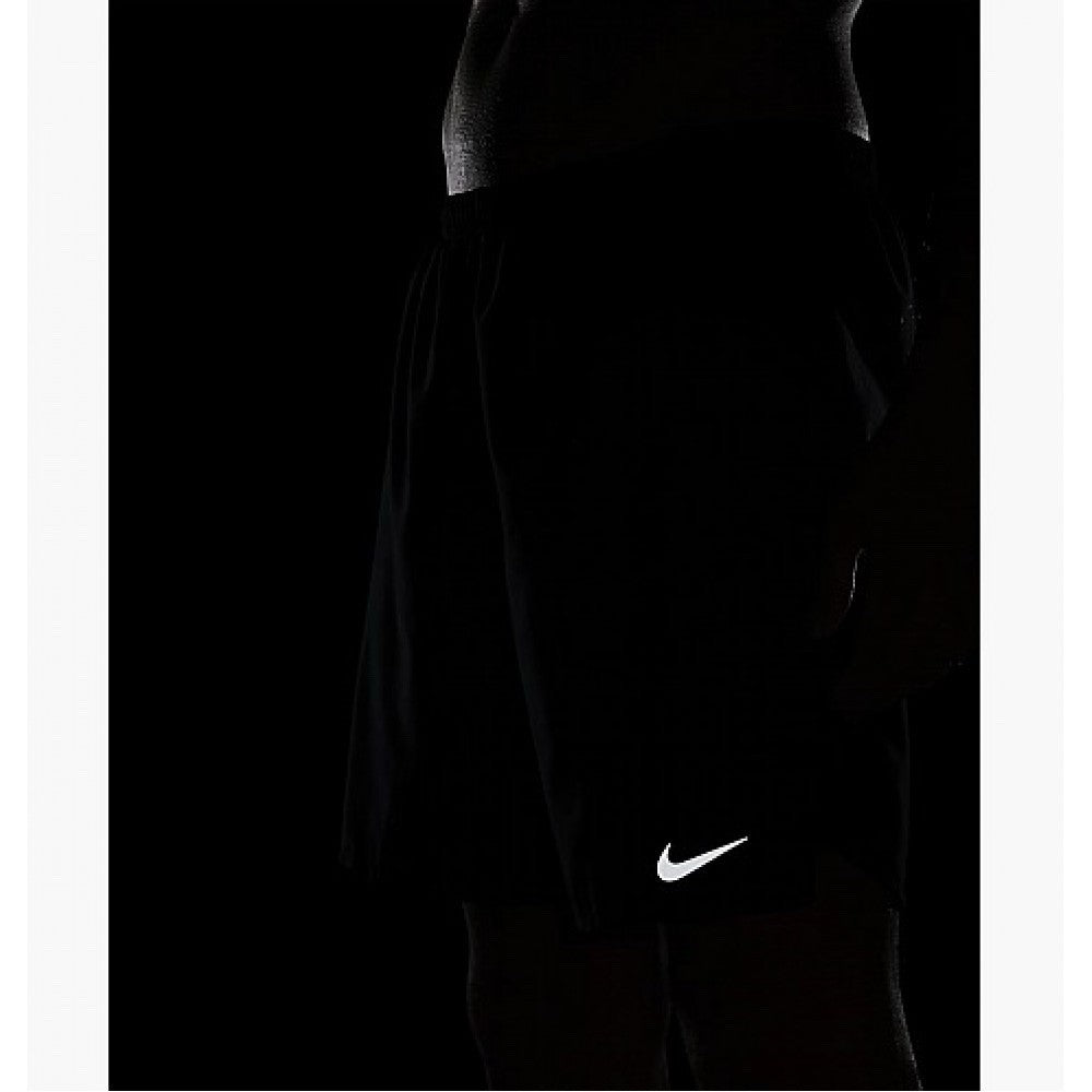 Nike Dri-Fit Challenger 2-in-1 Shorts 7" Size XL Extra Large Black CZ9060-010