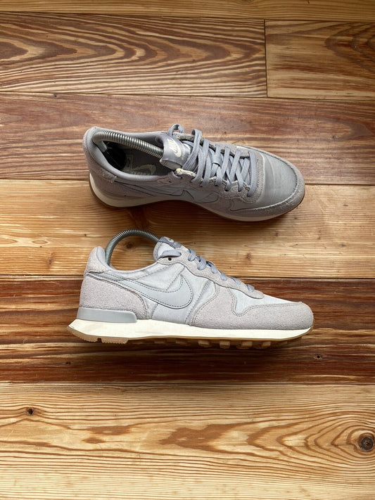 Nike Internationalist Womens Trainers Grey UK4 US6.5 EU37.5 828407-018 WORN ONCE