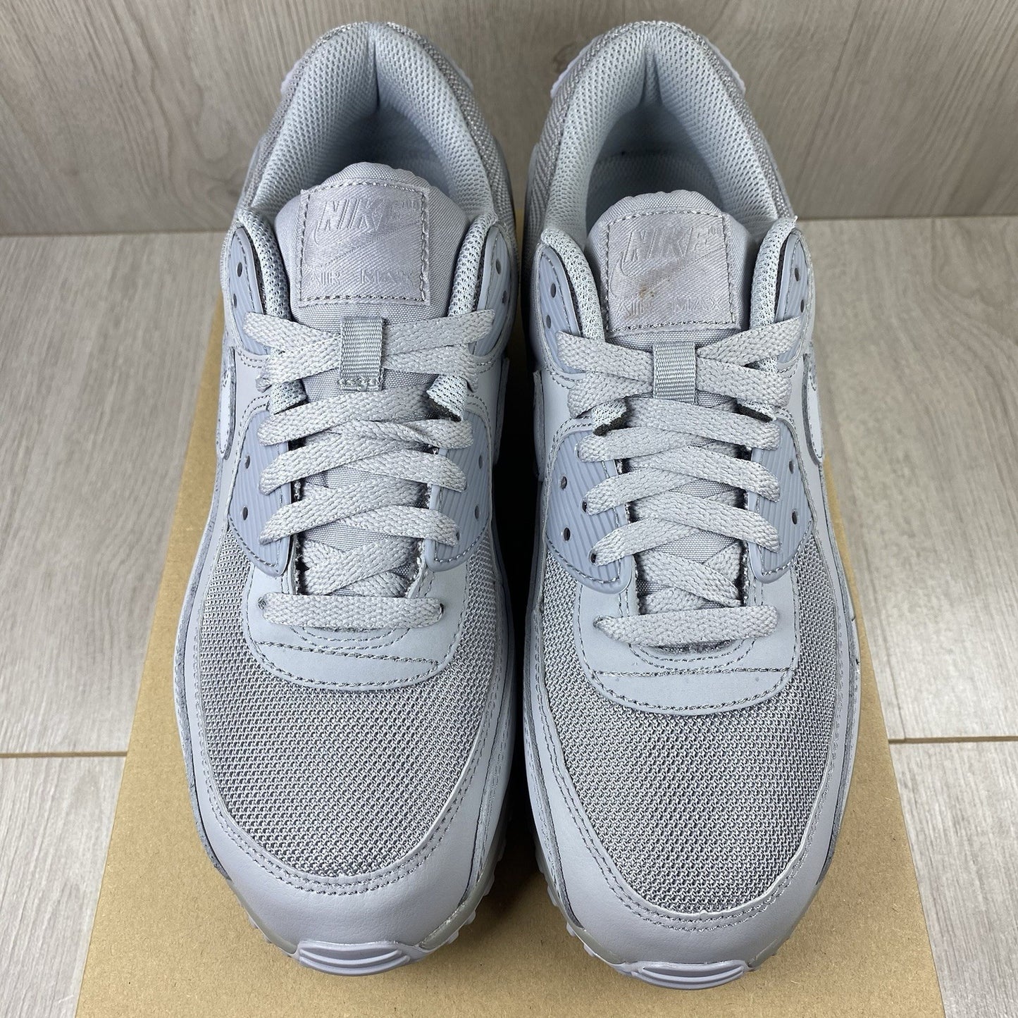 Nike Air Max 90 Trainers Shoes Wolf Grey Size UK7.5 US8.5 EU42 CN8490-001