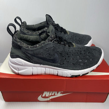 Nike Free Run Trail Kids Trainers Unisex Black UK4.5 US5 EU37.5 CW5814-001 NEW