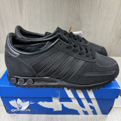 Adidas Originals LA Trainer Trainers Triple Black UK4 US4.5 EU36 2/3 IF5910