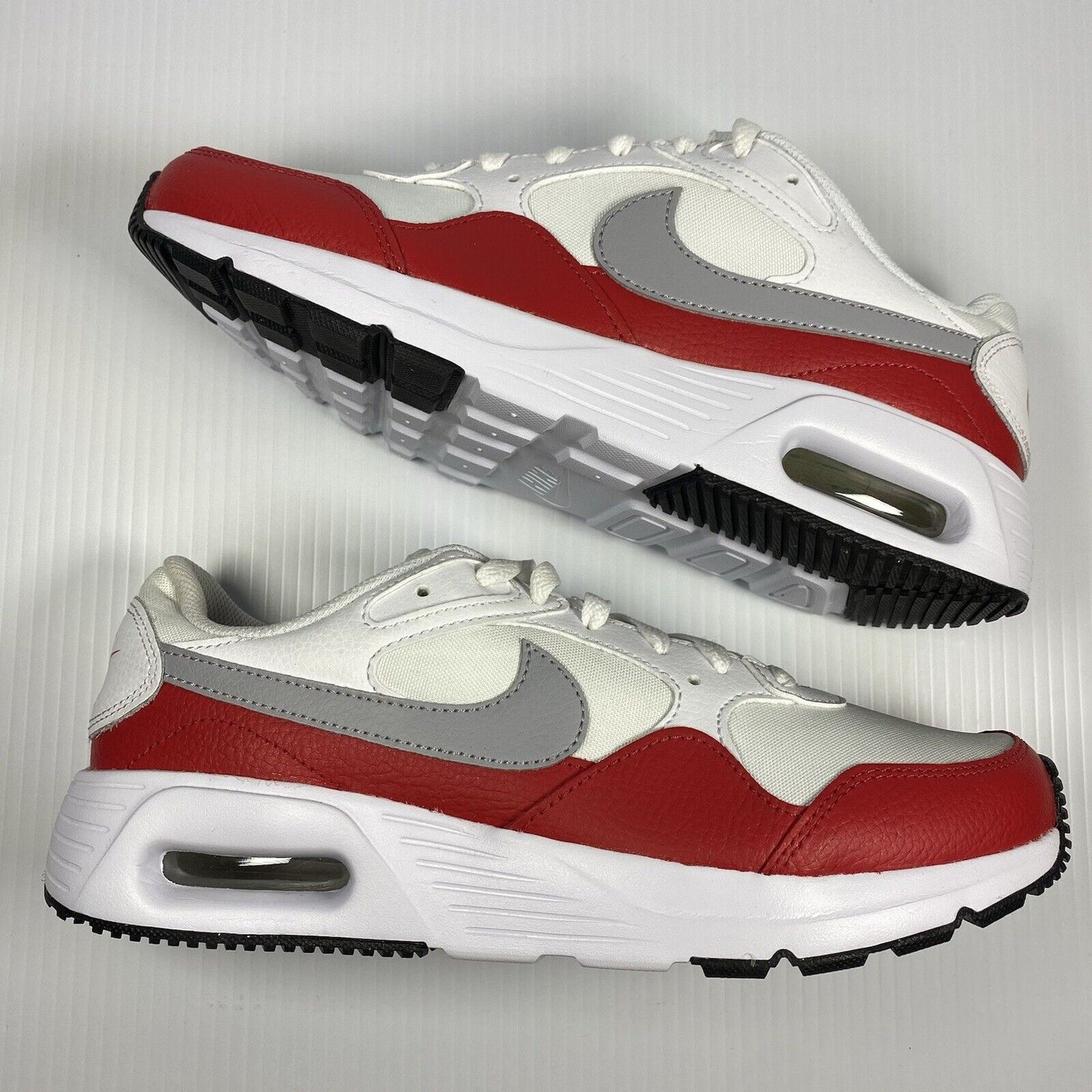 Nike Air Max SC Mens Trainers Red White Grey UK7 US8 EU41 CW4555-107 2023 NEW