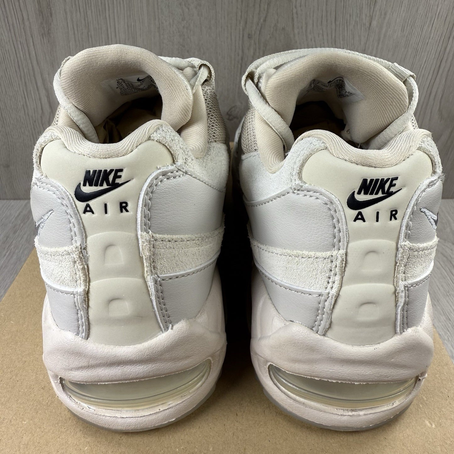 Nike Air Max 95 Trainers Big Bubble Soft Pearl Size UK4 US6.5 EU37.5 IB6396-101