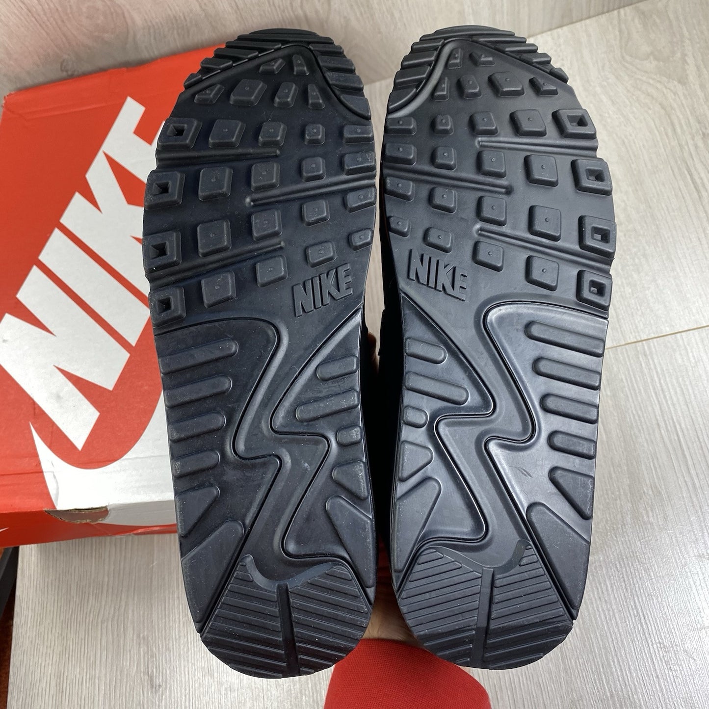 Nike Air Max 90 Trainers Triple Black Size UK10.5 US11.5 EU45.5 CN8490-003