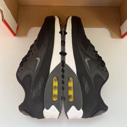 Nike Air Max 90 Men’s Trainers Black Yellow UK6 US7 EU40 FN8005-002 2023 NEW