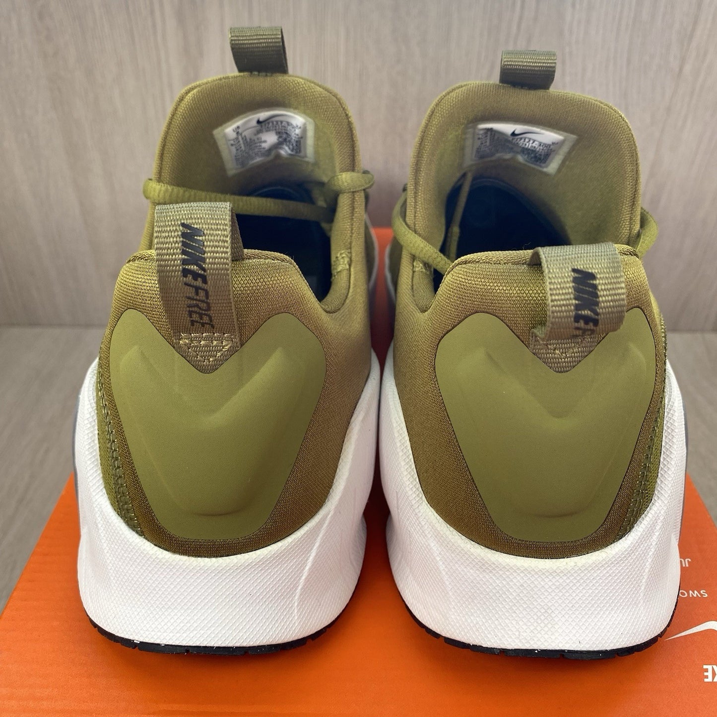 Nike Free Metcon 6 Trainers Pacific Moss Grey Size UK7 US8 EU41 FJ7127-300 🆕✅
