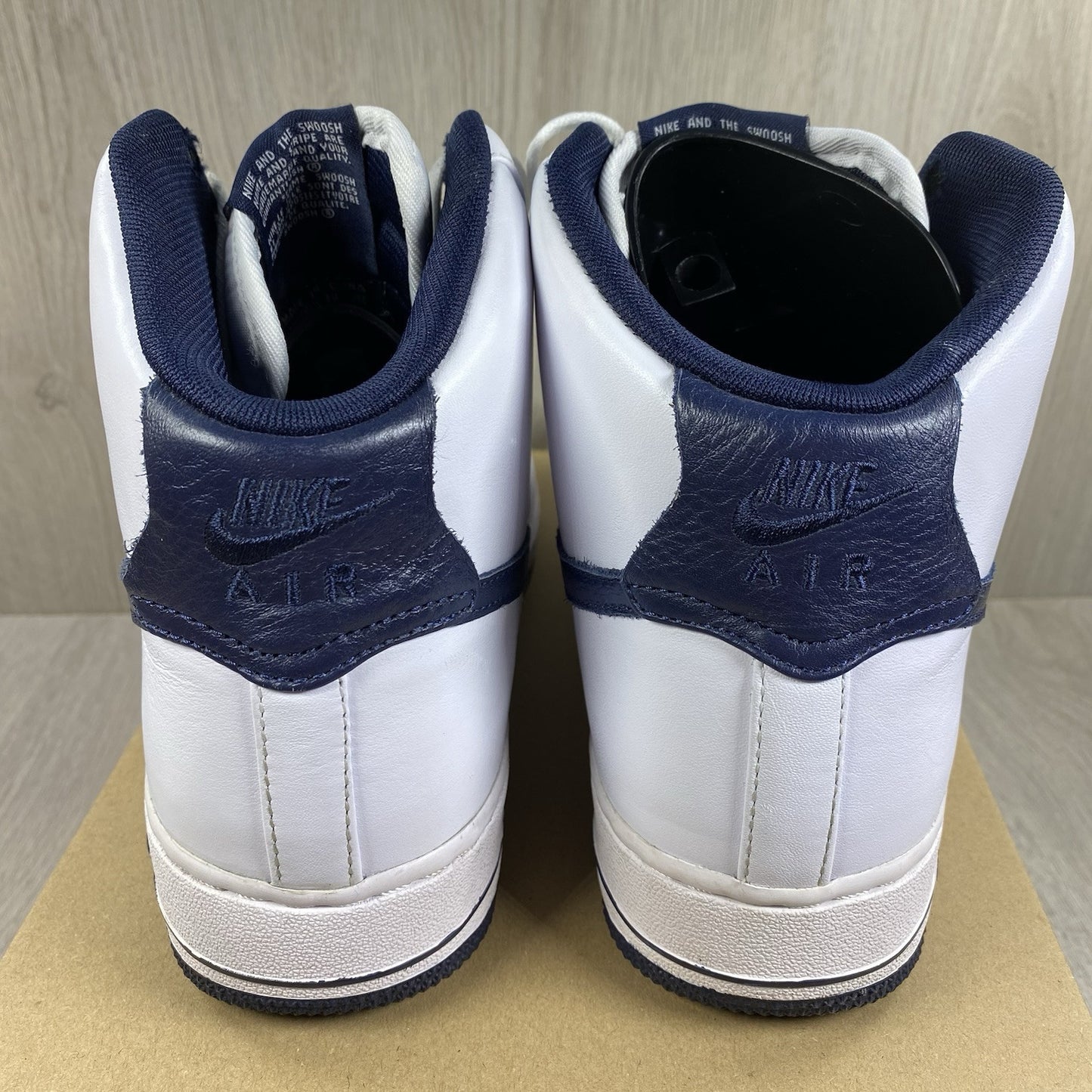 Nike Air Force 1 High Trainers White Size UK6 US7 EU40 386161-100