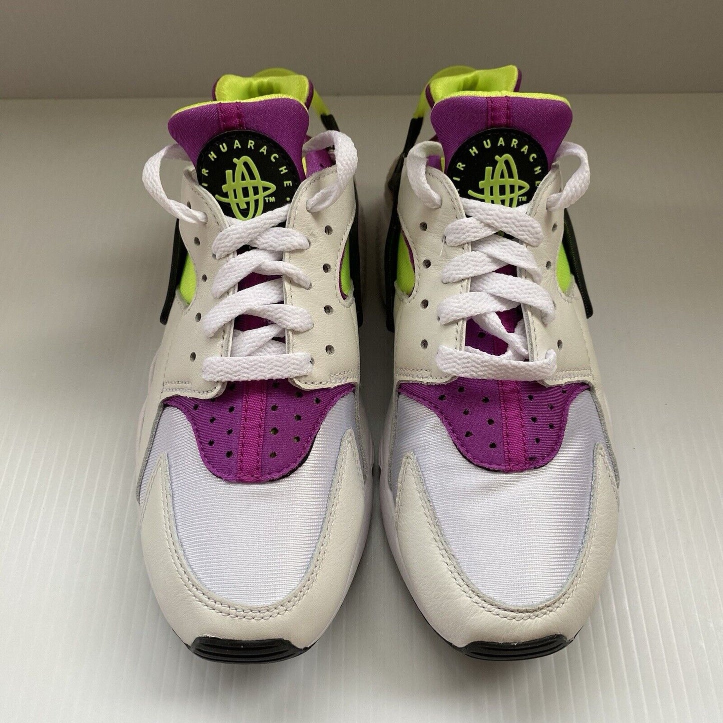 Nike Air Huarache Womens Trainers White Purple UK 4.5 US 7 EU 38 DH4439-101 NEW