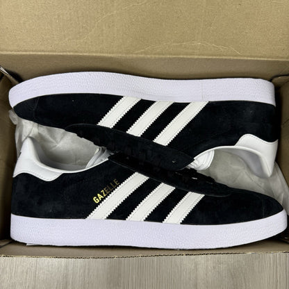 Adidas Gazelle Trainers Core Black Cloud White Size UK10 US10.5 EU44 2/3 BB5476