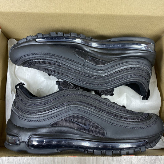 Nike Air Max 97 Trainers Shoes Triple Black Size UK10.5 US11.5 EU45.5 BQ4567-001