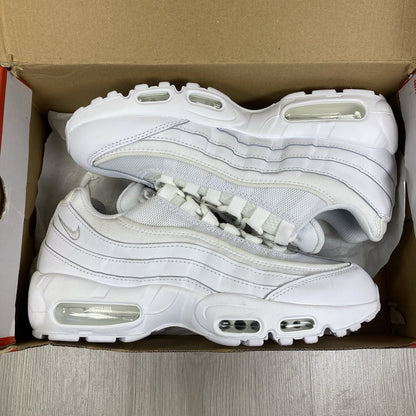 Nike Air Max 95 Trainers Triple White UK6 US7 EU40 CT1268-100