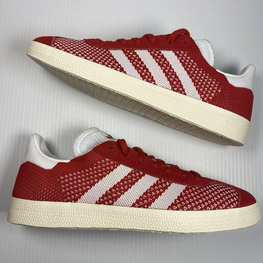 Adidas Gazelle PK Mens Trainers Red White UK8 US8.5 EU42 BB5247 2017 RARE NEW