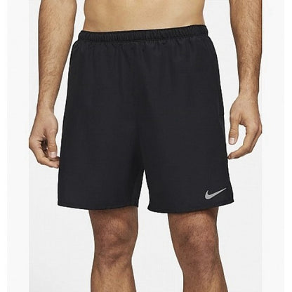 Nike Dri-Fit Challenger 2-in-1 Shorts 7" Size XL Extra Large Black CZ9060-010