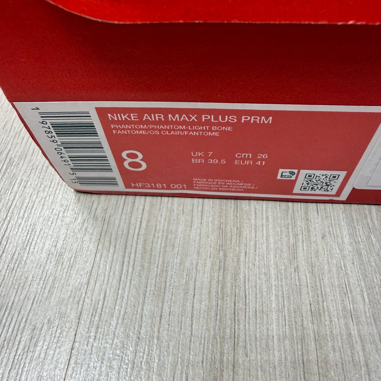 Nike TN Air Max Plus Premium Phantom Light Bone