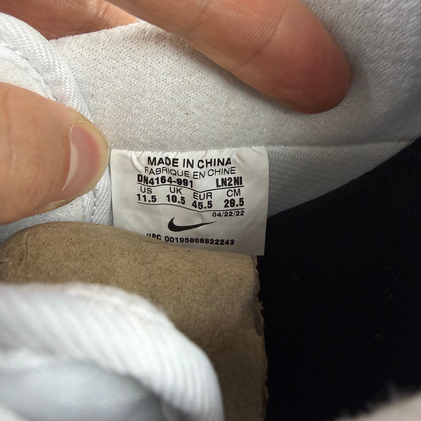 Nike Air Force 1 ID White Blue