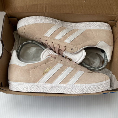 ADIDAS GAZELLE Kids Unisex Trainers Peach White UK4 US4.5 EU36 2/3 H01512 NEW