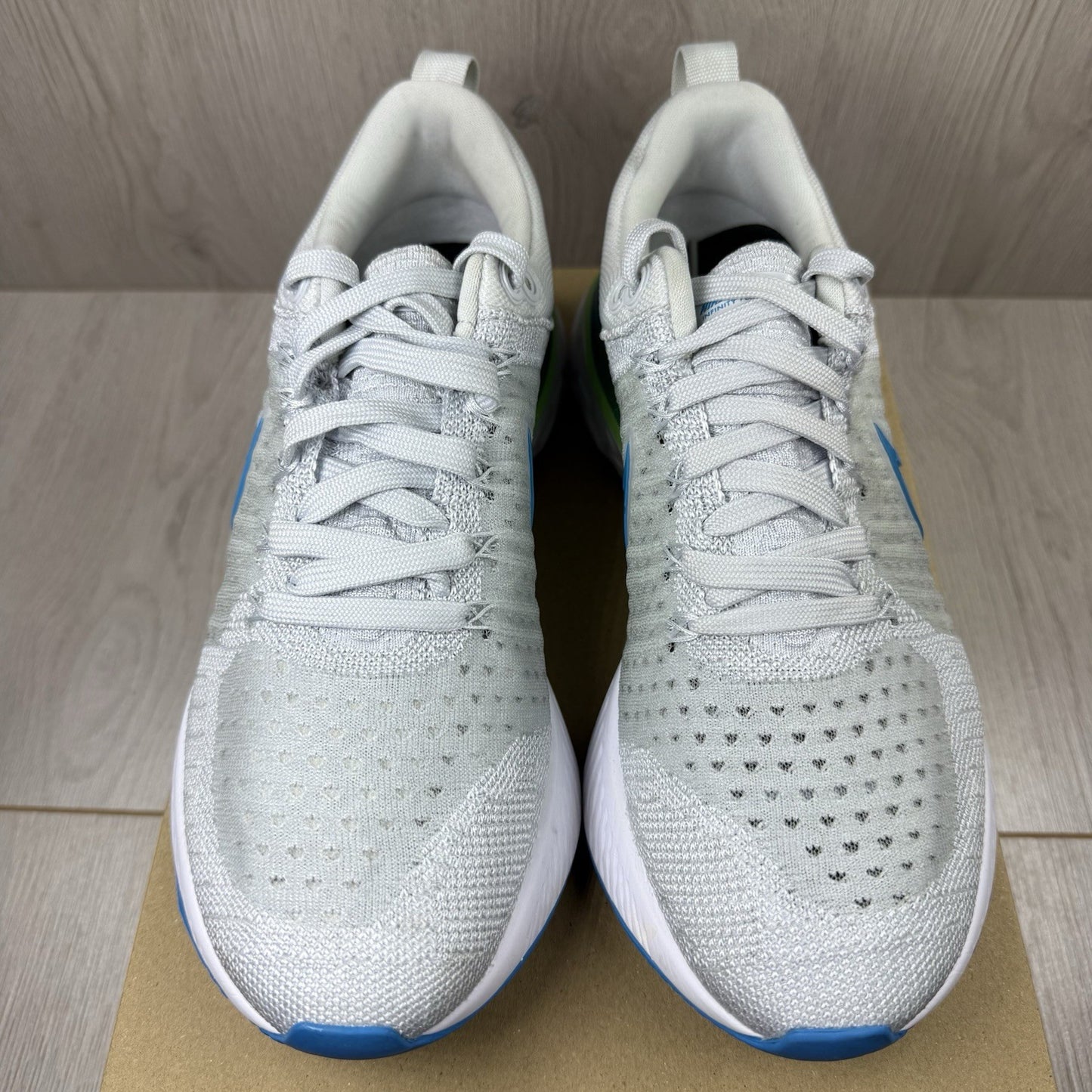 Nike React Infinity Run Flyknit 2 Trainers Blue UK6.5 US7.5 EU40.5 CT2357-007
