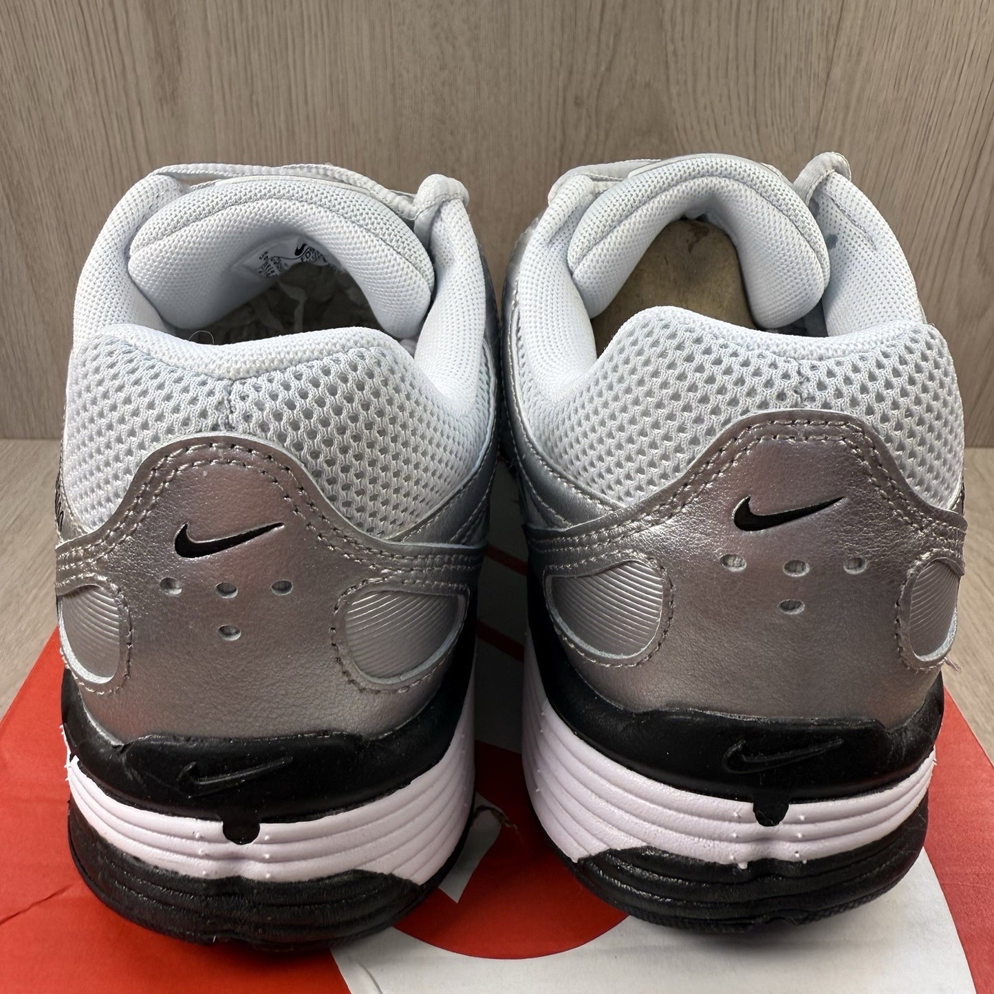 Nike P-6000 Trainers Metallic Silver Platinum Size UK6.5 US9 EU40.5 FD9876-101